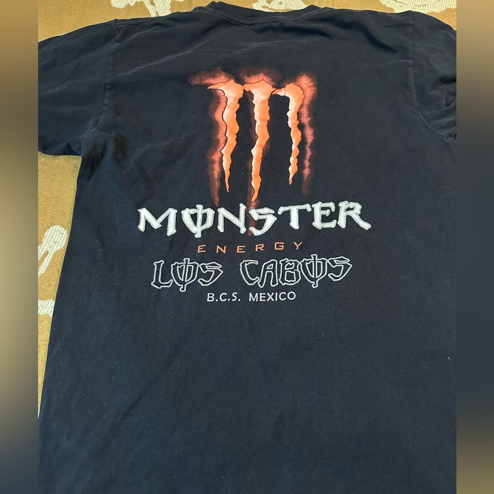 Y2K Monster Energy T Shirt